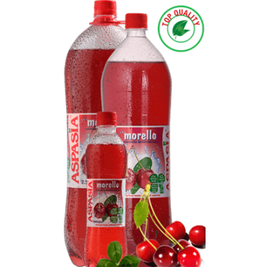 FIZZY DRINK SOUR CHERRY 500ML "ASPASIA", PRICE PER PCS.