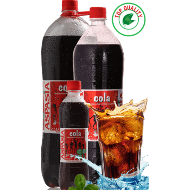 FIZZY DRINK COLA 500ML "ASPASIA", PRICE PER PCS.