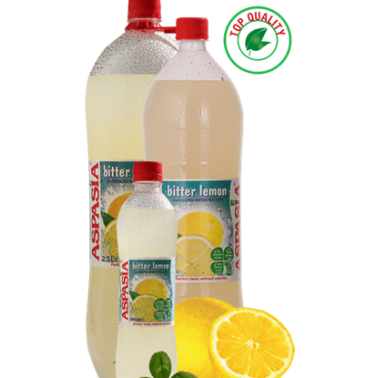 FIZZY DRINK BITTER LEMON 2L "ASPASIA", PRICE PER PCS.