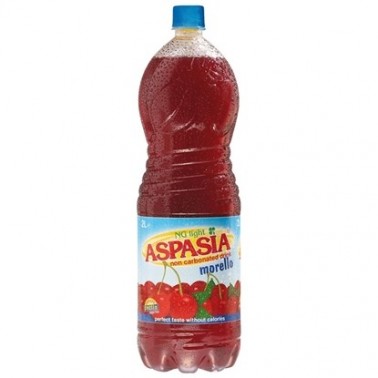 SOFT DRINK SOUR CHERRY 2L "ASPASIA", PRICE PER PCS.
