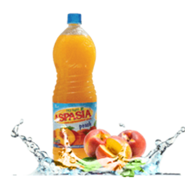 SOFT DRINK PEACH 2L "ASPASIA", PRICE PER PCS.