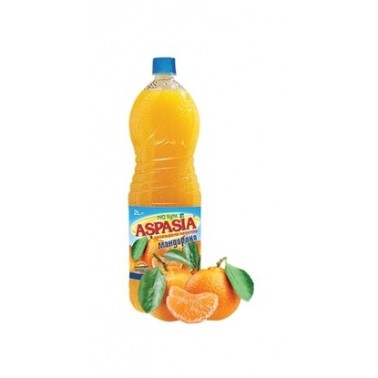 SOFT DRINK TANGERINE 2L "ASPASIA", PRICE PER PCS.