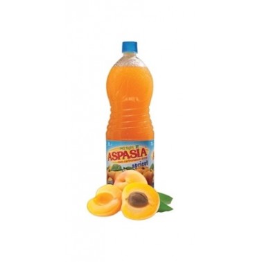 SOFT DRINK APRICOT 2L "ASPASIA", PRICE PER PCS.