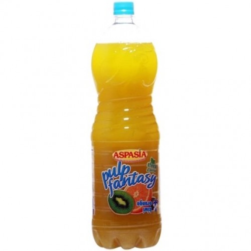 SOFT DRINK KIWI ORANGE 2L "ASPASIA", PRICE PER PCS.