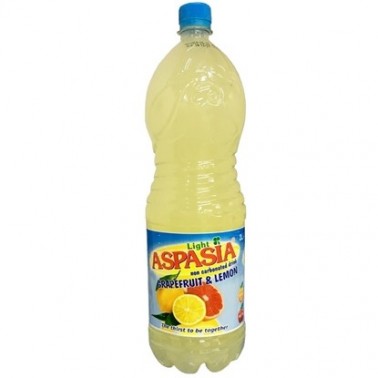 SOFT DRINK GRAPEFRUIT LEMON 2L "ASPASIA", PRICE PER PCS.