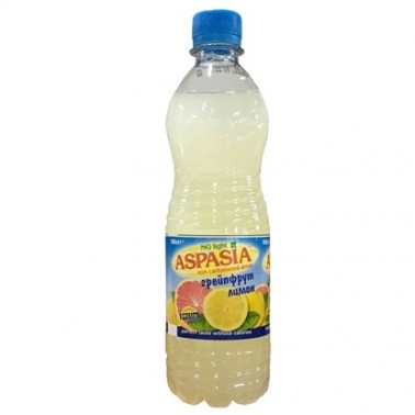 SOFT DRINK GRAPEFRUIT LEMON 500ML "ASPASIA", PRICE PER PCS.