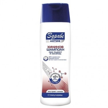 SHAMPOO ZDRAVE ACTIVE DANDRUFF PROTECT 200ML QUININE "AROMA" 12PCS IN BOX, PRICE PER PCS.