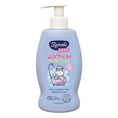 SHAMPOO ZDRAVE BABY 400ML ALOE VERA "AROMA" PRICE PER PCS.