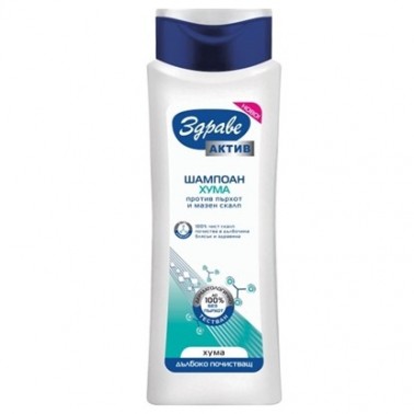 SHAMPOO ZDRAVE ACTIVE DANDRUFF PROTECT 390ML FULLER'S EARTH "AROMA" 12PCS IN BOX, PRICE PER PCS.