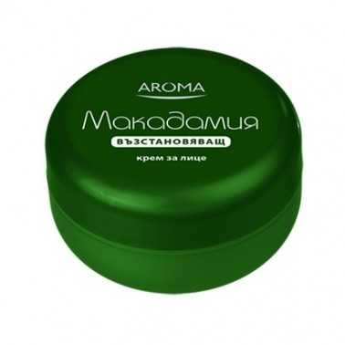 FACE CREAM 75ML MACADEMIA "AROMA" 24PCS IN BOX, PRICE PER PCS.