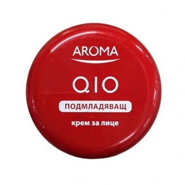 FACE CREAM 75ML Q10 REJUVENATING "AROMA" 24PCS IN BOX, PRICE PER PCS.