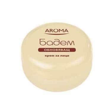 FACE CREAM REFRESHING 75ML ALMOND "AROMA" 24PCS IN BOX, PRICE PER PCS.