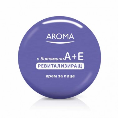 FACE CREAM 75ML VITAMIN A+E "AROMA" 24PCS IN BOX, PRICE PER PCS.