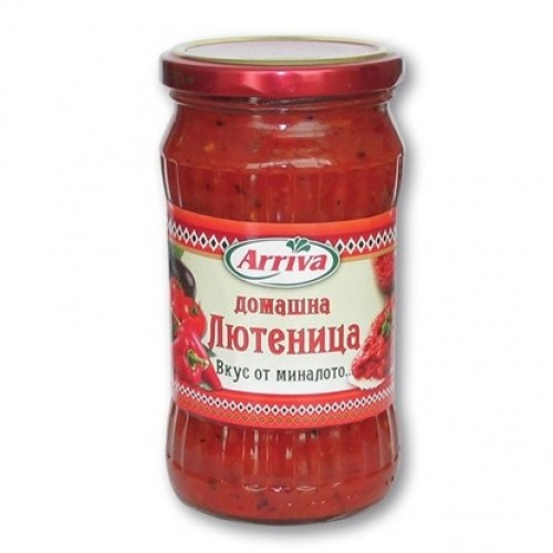 LYUTENITSA 300GR HOMEMADE "ARRIVA" 6PCS IN BOX, PRICE PER PCS.