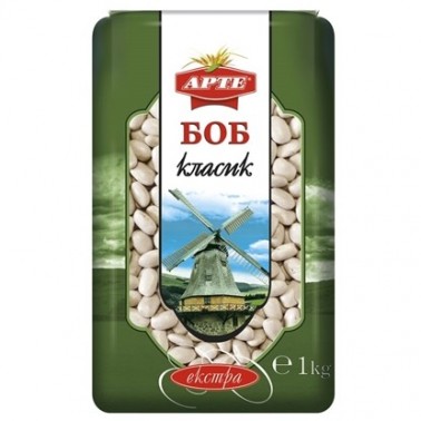 WHITE BEANS 1KG CLASSIC "ARTE" 10PCS IN BOX, PRICE PER PCS.