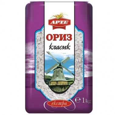 RICE 1KG CLASSIC "ARTE" 10PCS IN BOX, PRICE PER PCS.