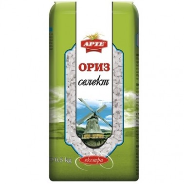 RICE 500GR SELECT "ARTE" 20PCS IN BOX, PRICE PER PCS.