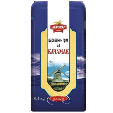 POLENTA 400GR "ARTE" 20PCS IN BOX, PRICE PER PCS.
