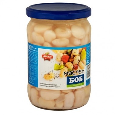 OIL BEANS 550GR "ARTE" 9PCS IN BOX, PRICE PER PCS.