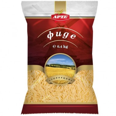 NOODLE THICK 400GR "ARTE", 25PCS IN BOX, PRICE PER PCS.