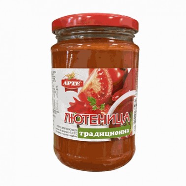 LYUTENITSA 300GR TRADITIONAL "ARTE" 6PCS IN BOX, PRICE PER PCS.