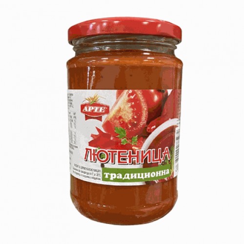 LYUTENITSA 300GR TRADITIONAL "ARTE" 6PCS IN BOX, PRICE PER PCS.