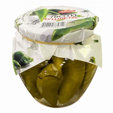 HOT PEPPER 580GR AMFORA "ARTE" 6PCS IN BOX, PRICE PER PCS.