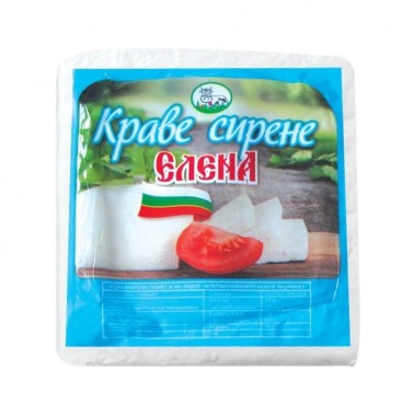COWS WHITE CHEESE VACUUM ''ELENA'' PRICE PER KG.
