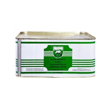 SHEEPS WHITE CHEESE 3.5KG TIN ''ELENA'' PRICE PER KG.