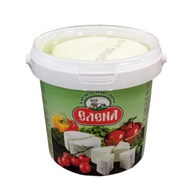 COWS WHITE CHEESE PVC 400GR ''ELENA'' PRICE PER PCS.