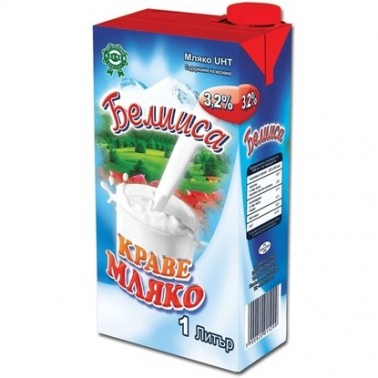 FRESH MILK 3.2% 1L "BELIISA", PRICE PER PCS.