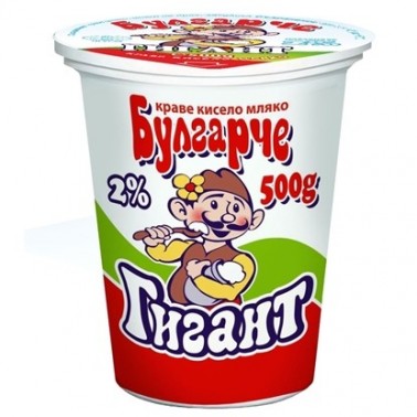 YOGHURT BULGARCHE 2% GIANT "BELIISA" PRICE PER PCS.