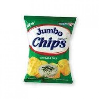 JUMBO CHIPS CREAM AND DILL 27GR "BEST FOODS" 40PCS IN BOX, PRICE PER PCS.