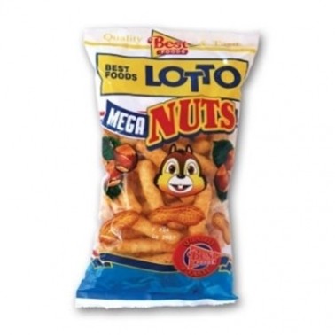 LOTTO MEGA NUTS 60GR "BEST FOODS" 25PCS IN BOX, PRICE PER PCS.