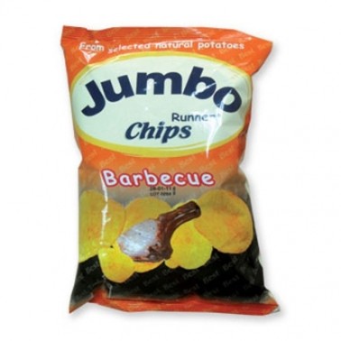 JUMBO CHIPS BBQ 27GR "BEST FOODS" 40PCS IN BOX, PRICE PER PCS.