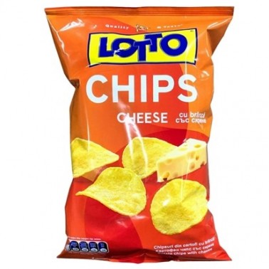 LOTTO CHIPS WITH CHEESE 100GR "BEST FOODS" 19PCS IN BOX, PRICE PER PCS.