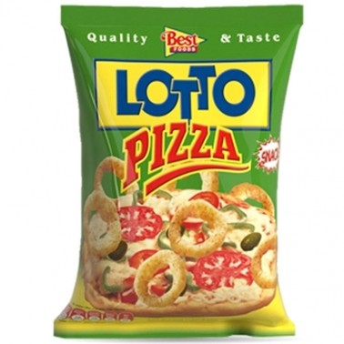 LOTTO PIZZA 70GR "BEST FOODS" 24PCS IN BOX, PRICE PER PCS.
