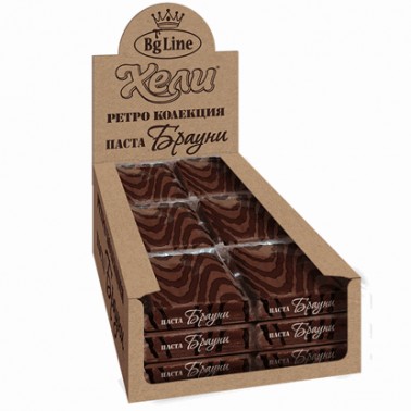 CAKE HELI RETRO 65GR BROWNIE "BG-LINE" 18PCS IN PACK, PRICE PER PCS.
