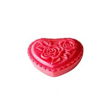 ROSE SOAP GLYCERIN HEART 70GR "BIOFRESH" PRICE PER PCS.