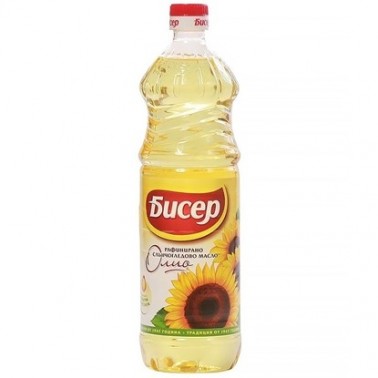 OIL 1L "BISER", 6PCS IN BOX, PRICE PER PCS.