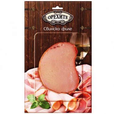SMOKED PORK FILLET 180GR VACUUM OREHITE ''BELLA'' PRICE PER PCS.