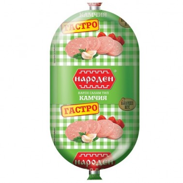 BOILED SALAMI KAMCHIYA GASTRO ~1.5KG NARODEN ''BELLA'' PRICE PER KG.