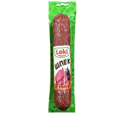 DRY SALAMI VACUUM 240GR "LEKI" 34PCS IN BOX, PRICE PER PCS.