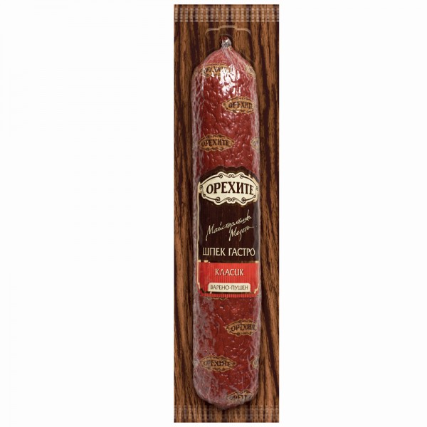 DRY SALAMI, GASTRO "OREHITE" ~800gr, 6PCS IN BOX(~4,8KG), PRICE PER KG.