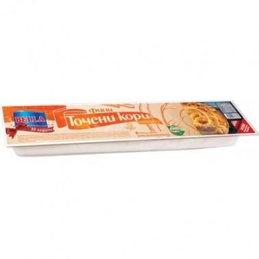 FILO PASTRY 500gr "BELLA" 18PCS IN A BOX, PRICE PER PCS.