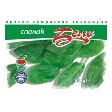 SPINACH 400GR "BELS" PRICE PER PCS.