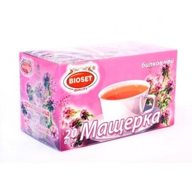 TEA HERBAL THYME 30GR "BIOSET" 18PCS IN BOX, PRICE PER PCS.
