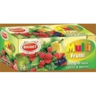 TEA PEAR AND RASPBERRY 30GR "BIOSET" 18PCS IN BOX, PRICE PER PCS.