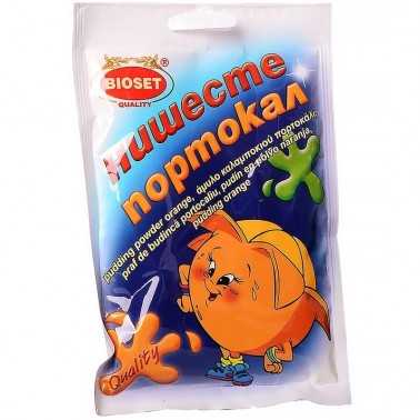 STARCH ORANGE 60GR ''BIOSET'' 12PCS IN PACK, 10 PACKS IN BOX, PRICE PER PCS.