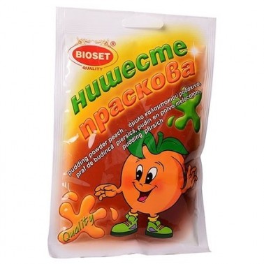 STARCH PEACH 60GR ''BIOSET'' 12PCS IN PACK, 10 PACKS IN BOX, PRICE PER PCS.